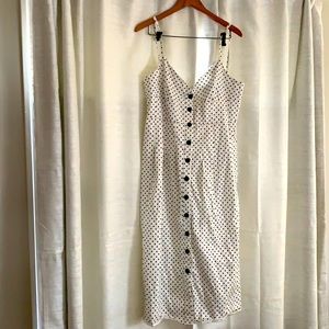 JCrew polka dot dress